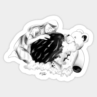 Inktober 2022 - 9 NEST Sticker